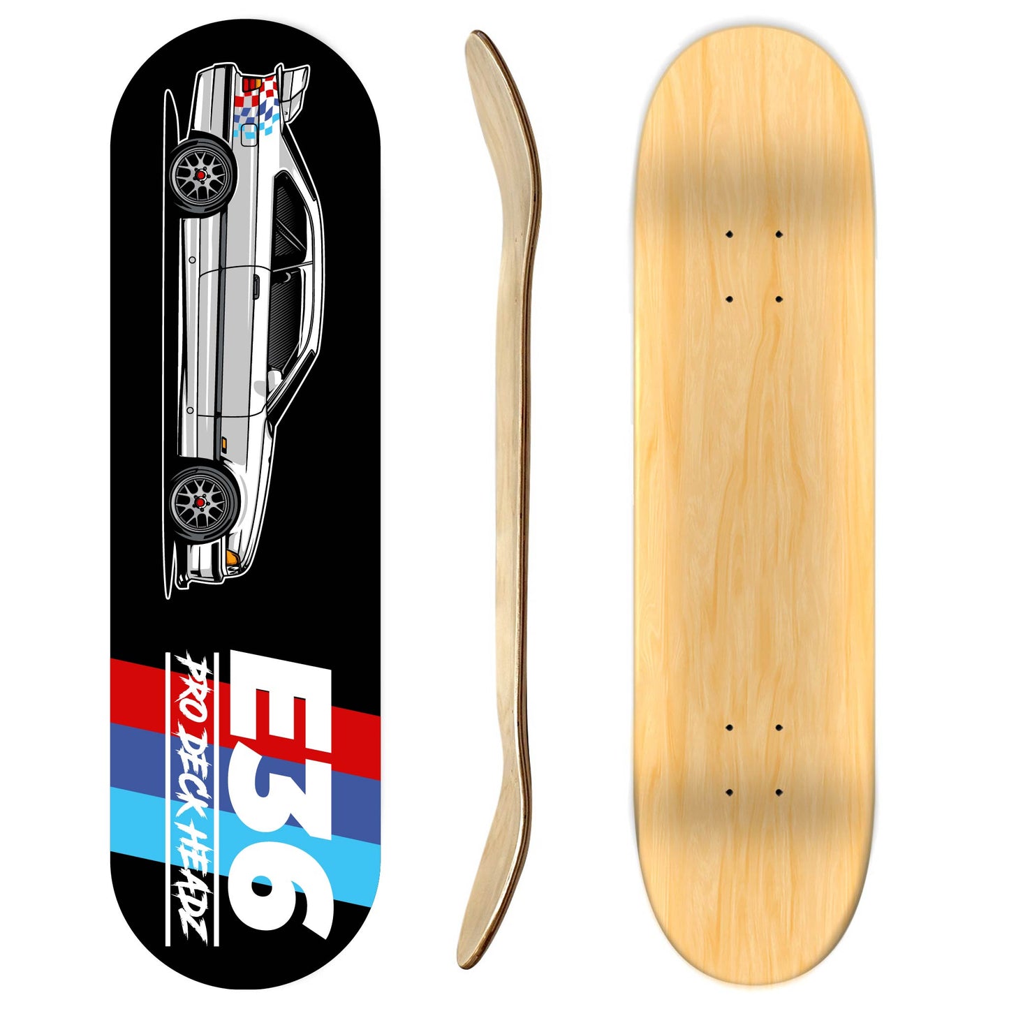 BMW E36 Skateboard deck