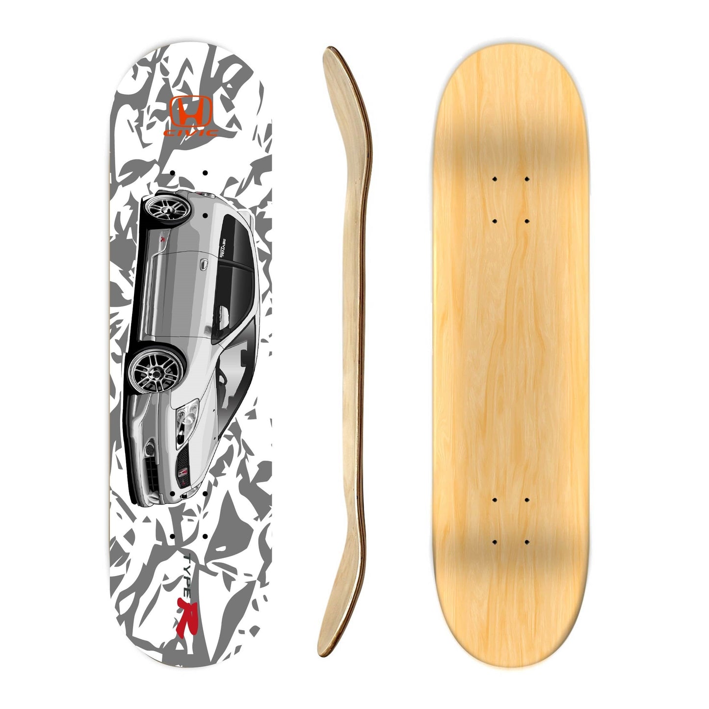 Honda civic ep3 skateboard deck