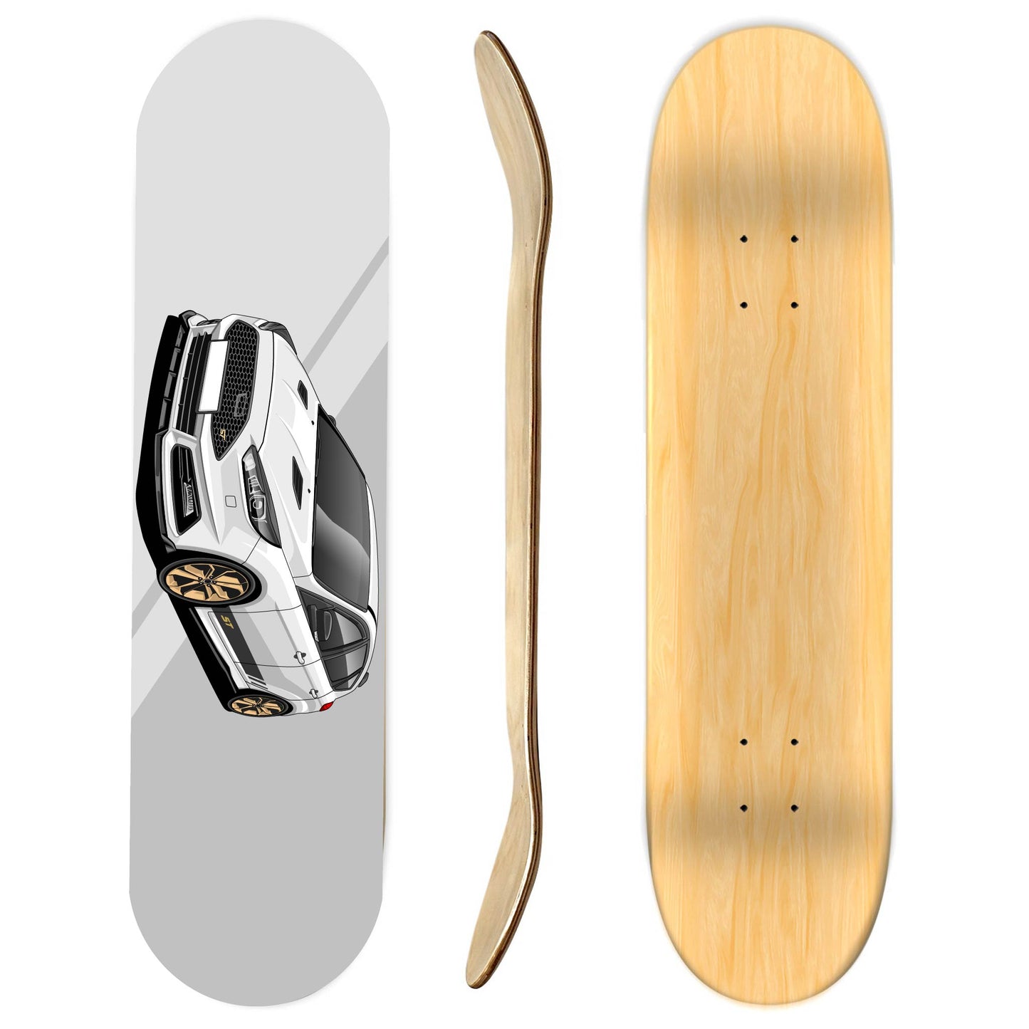 Ford Foucs ST Skateboard Deck