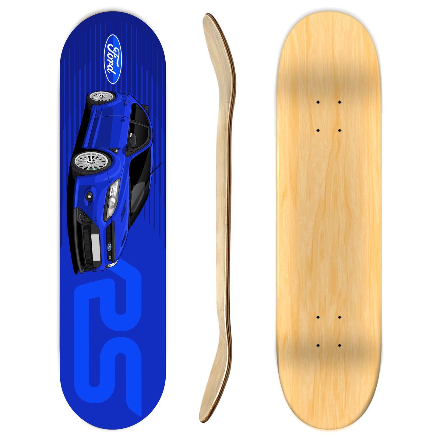 Ford Focus RS Skateboard Deck