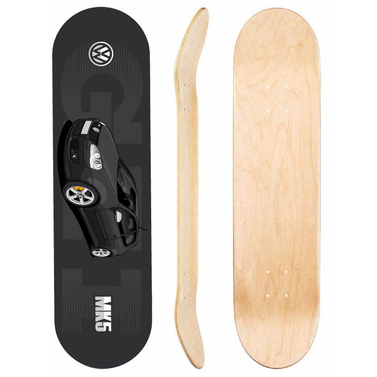 Volkswagen Golf mk5 Skateboard Deck