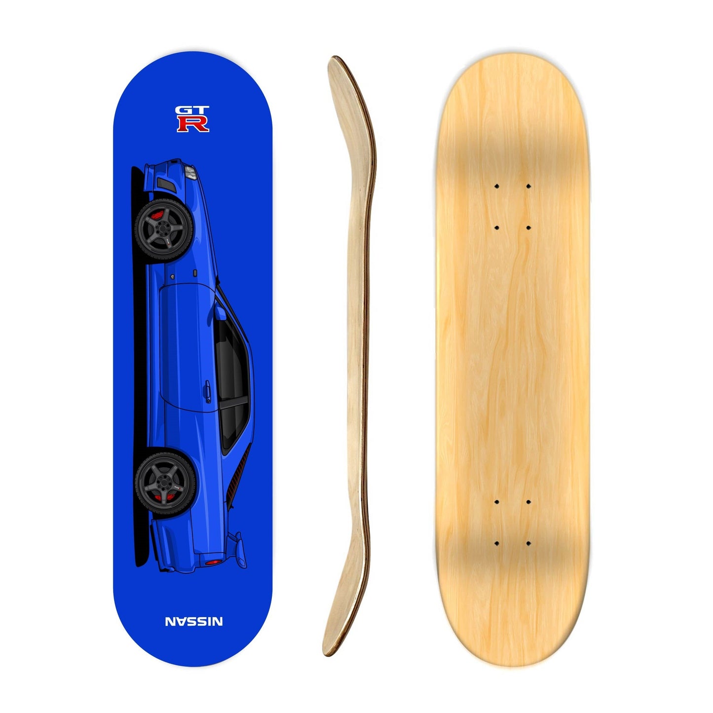 Nissan gtr skateboard deck