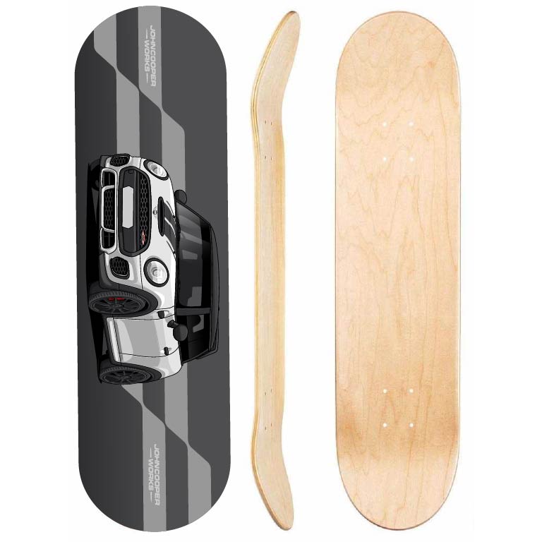 Mini Cooper Works Skateboard Deck