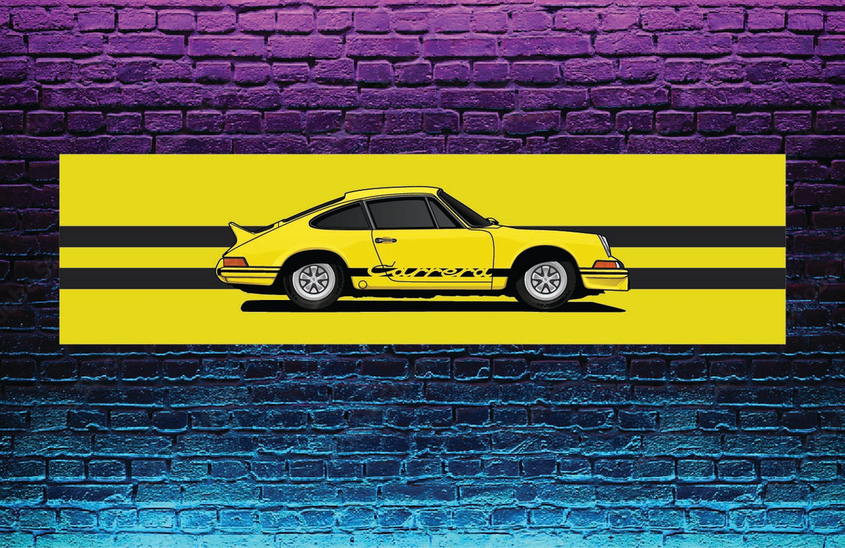 Porsche Carrera 911 Banner