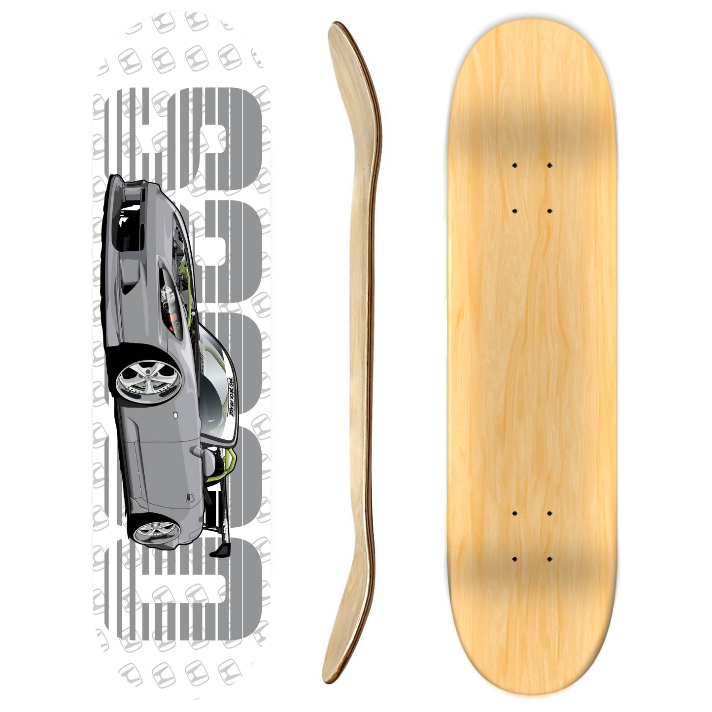 Honda S2000 Skateboard deck