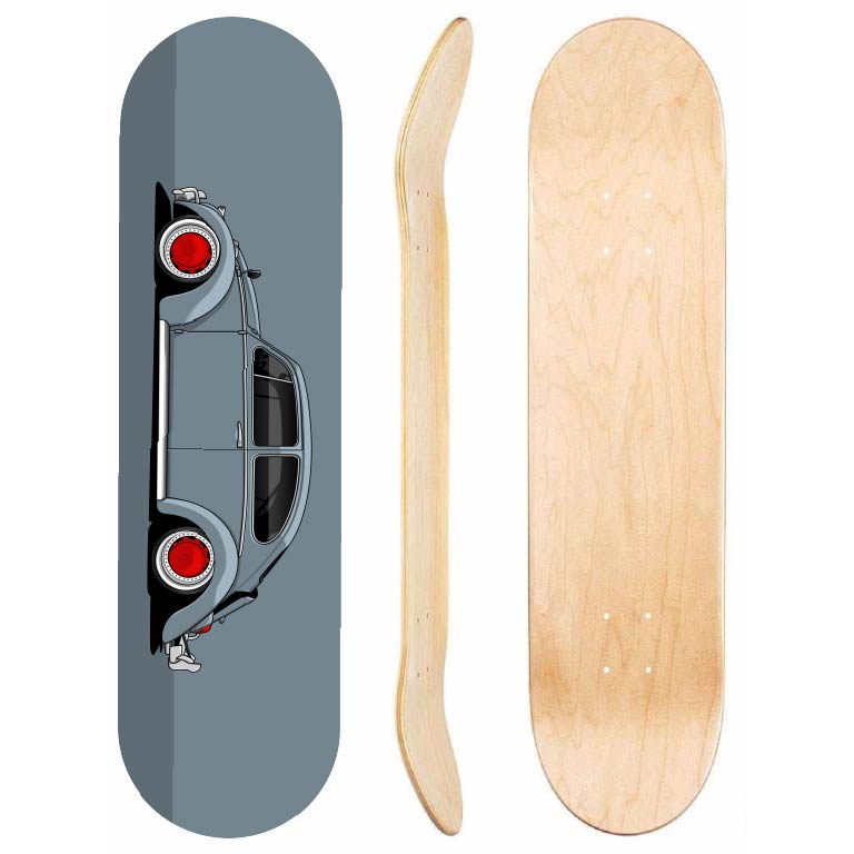 Volkswagen Beetle Skateboard Deck