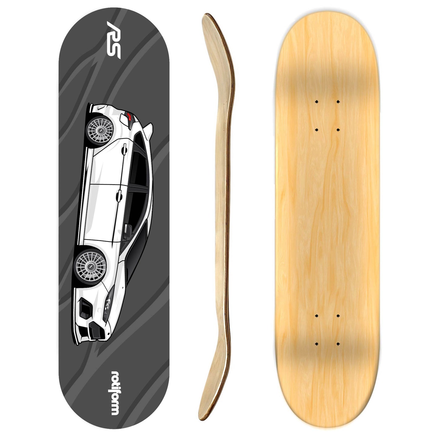 Ford Focus RS Skateboard Deck