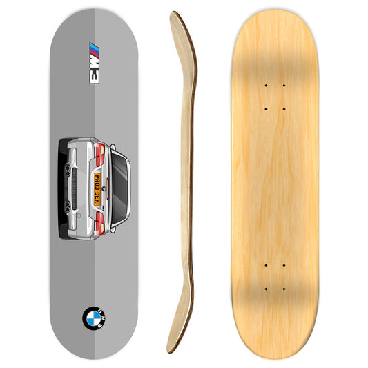 BMW M3 Rear End Skateboard Deck