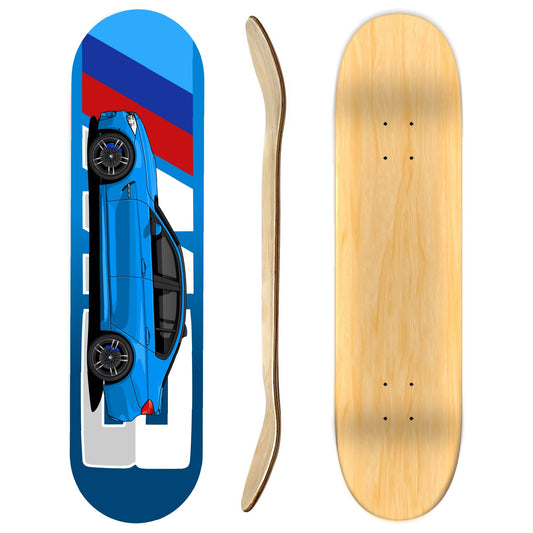 BMW M3 SEDAN Skateboard Deck