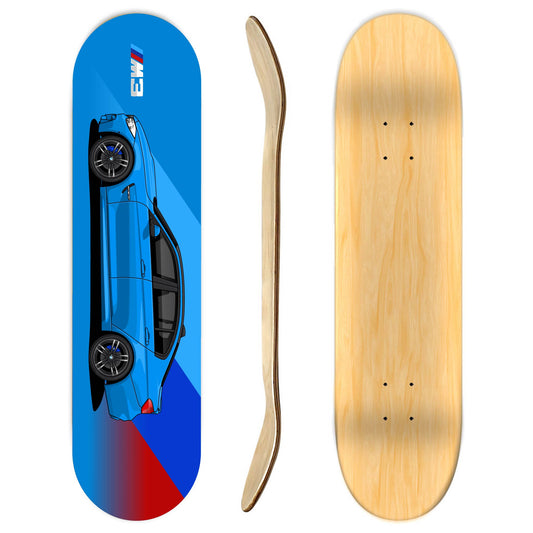 BMW M3 Sedan 2018 Skateboard Deck
