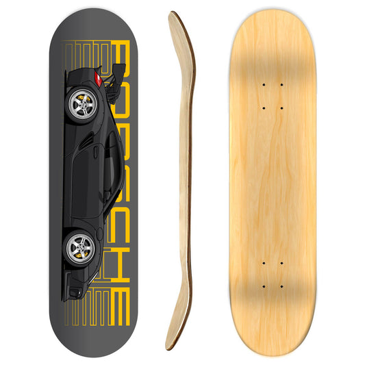 Porsche Cayman 987 Skateboard deck