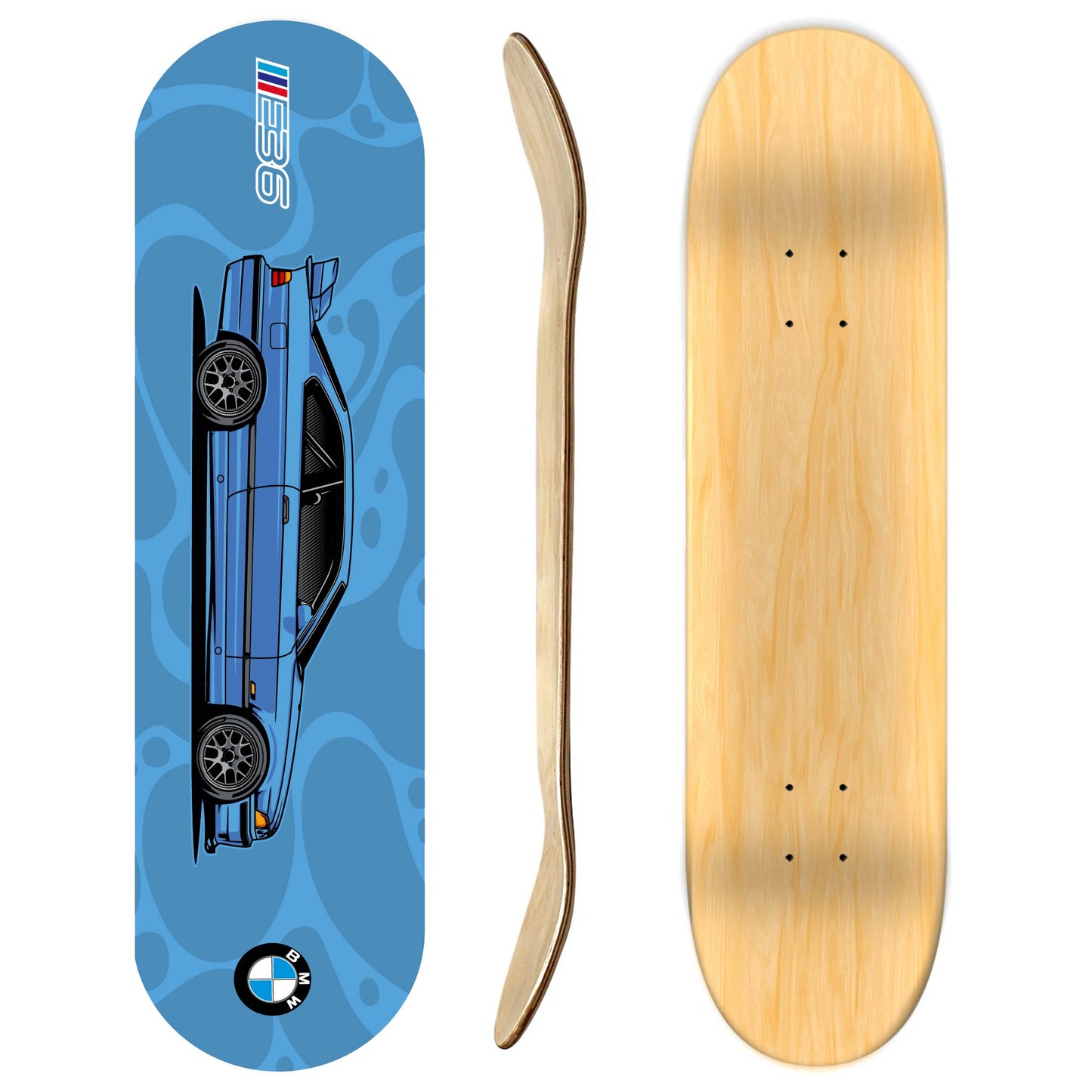 BMW E36 Skateboard Deck