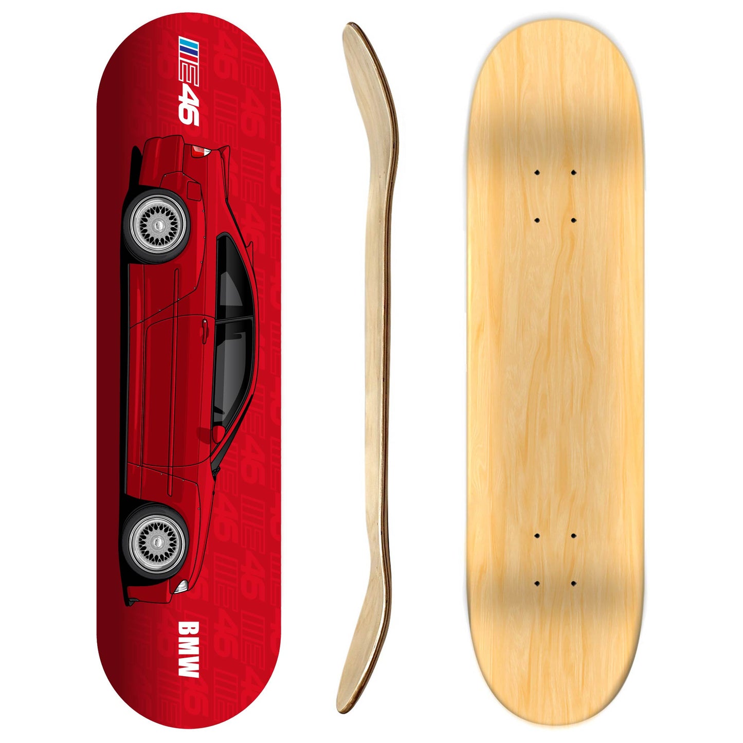 BMW E46 Skateboard Deck