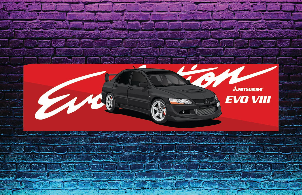 Mitsubishi Evolution 8 Banner