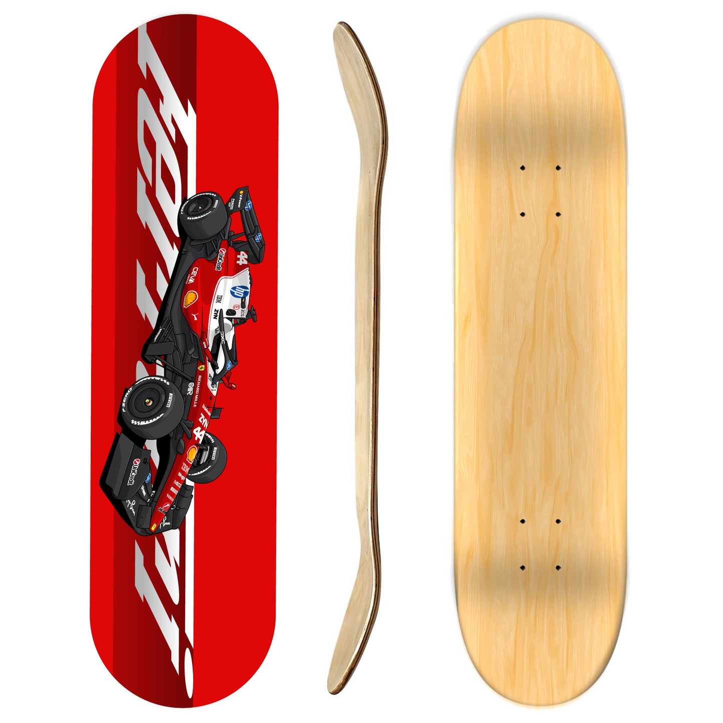 Formula 1 SF-26 Ferrari 2026 Season Skateboard Deck
