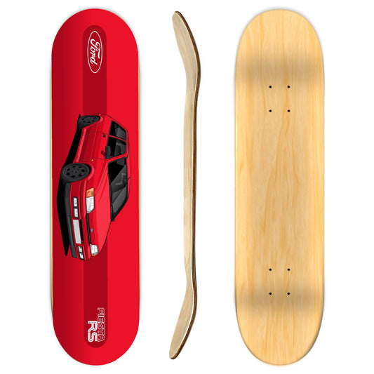 Ford Fiesta RS Turbo Skateboard Deck