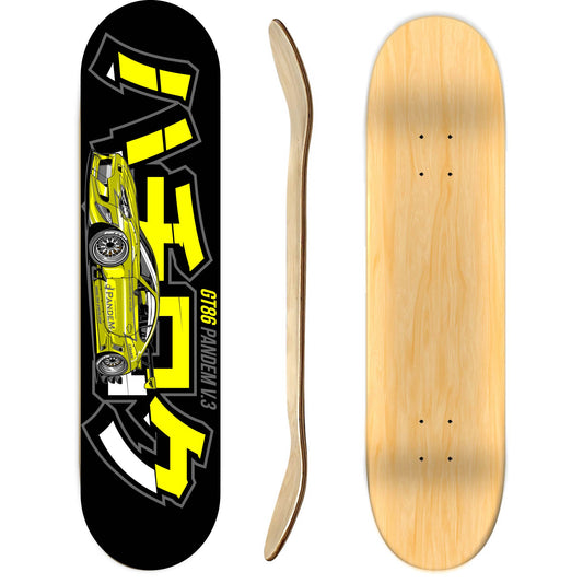 Toyota GT86 Pandem Skateboard deck