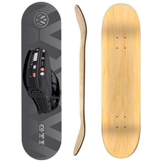 Volkswagen Golf GTI MK3 Skateboard deck vw logos