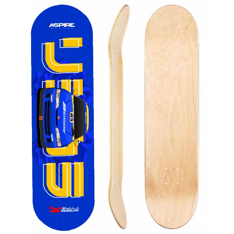 Honda Integra Type R Spoon Sports Skateboard Deck