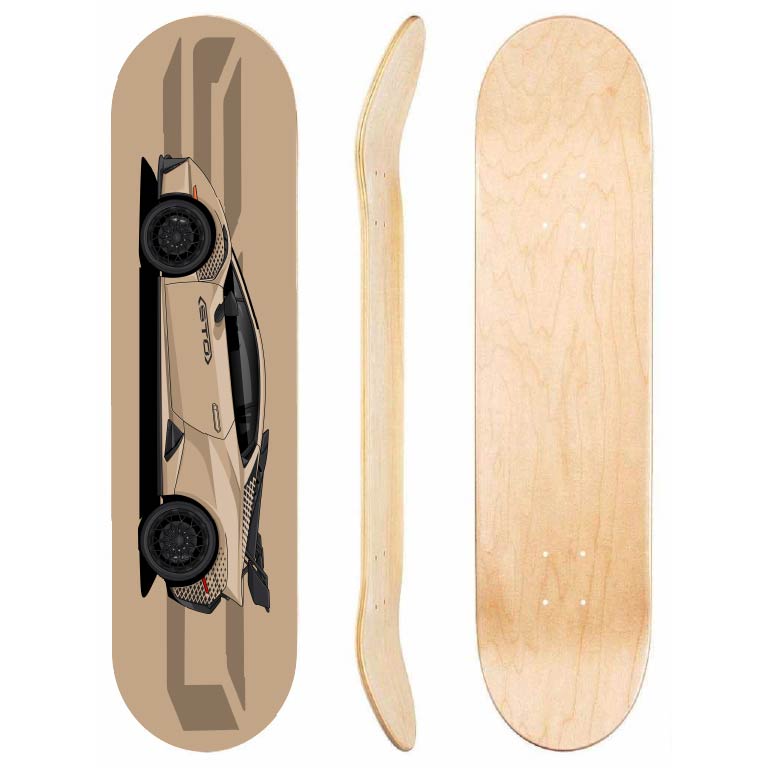 Lamborghini STO Skateboard Deck