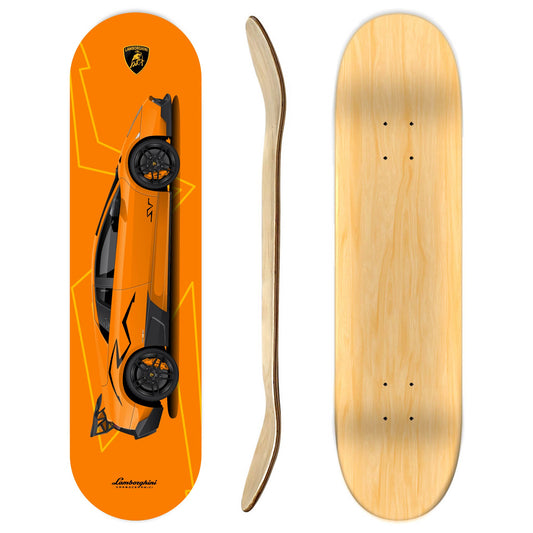 Lambo skateboard deck