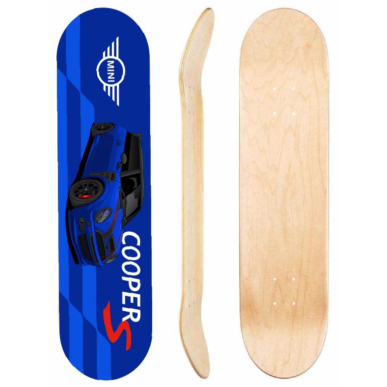 Mini Cooper S Works Edition Skateboard Deck