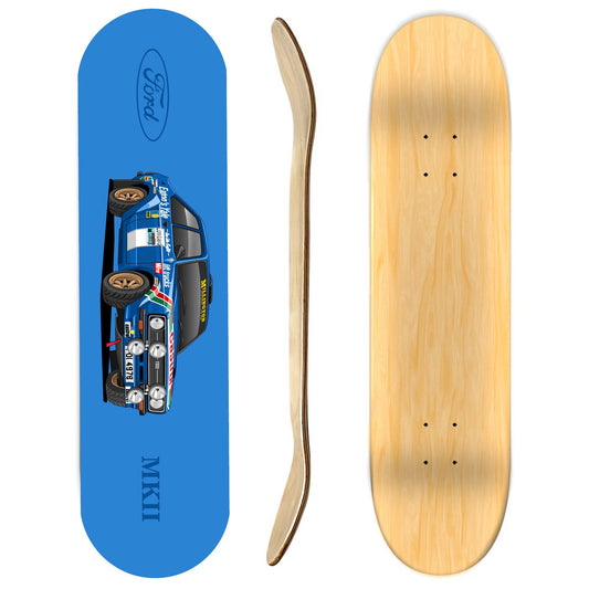 Ford Escort MKII Rally Skateboard Deck