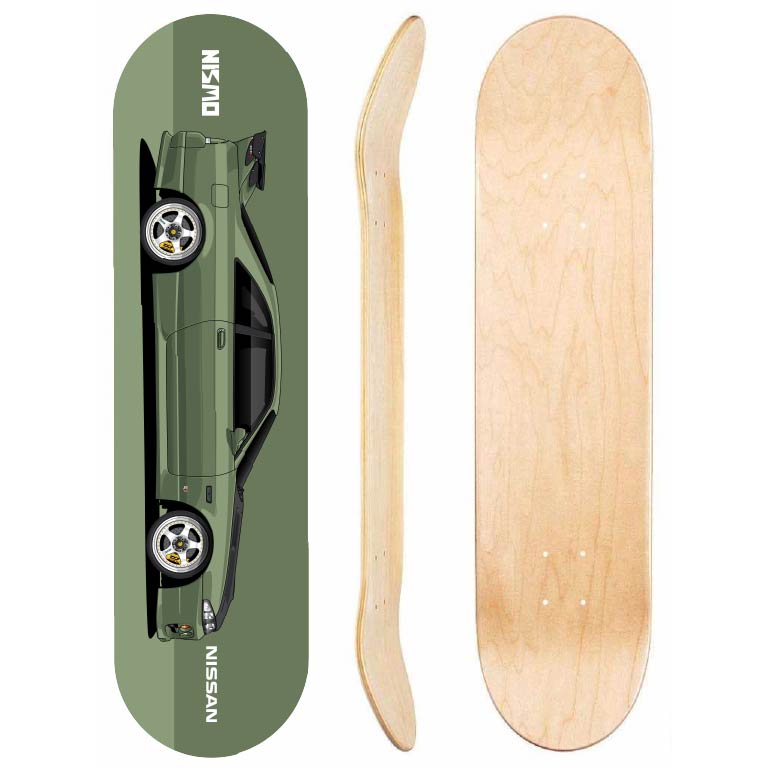 Nissan R34 Skyline Nismo Skateboard Deck