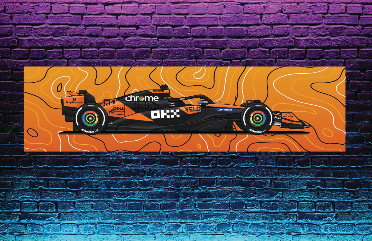 Lando Norris 2026 Season Car Banner