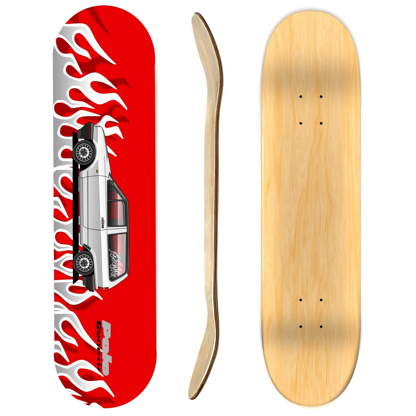 Volkswagen Polo Genesis Skateboard Deck