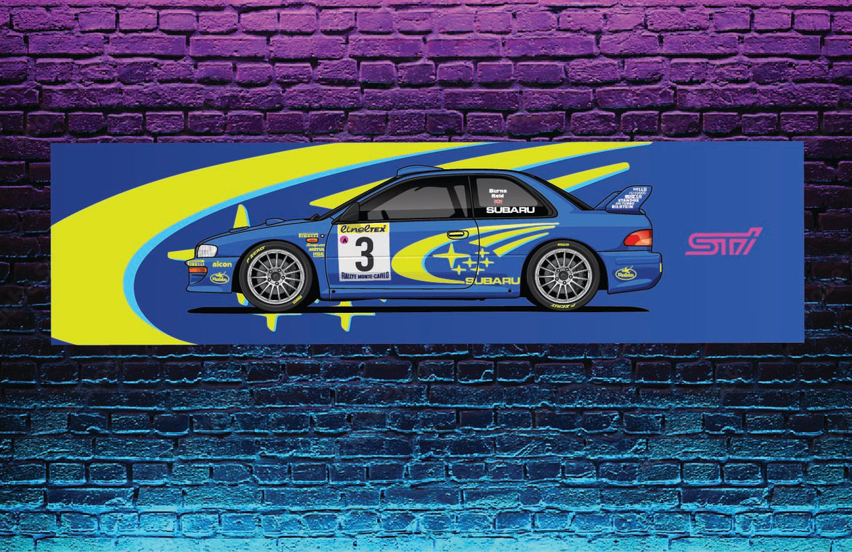 Subaru WRX STI Rally Edition Banner