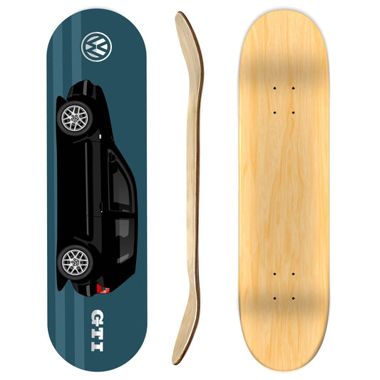 Volkswagen Golf GTI MK4 Skateboard Deck