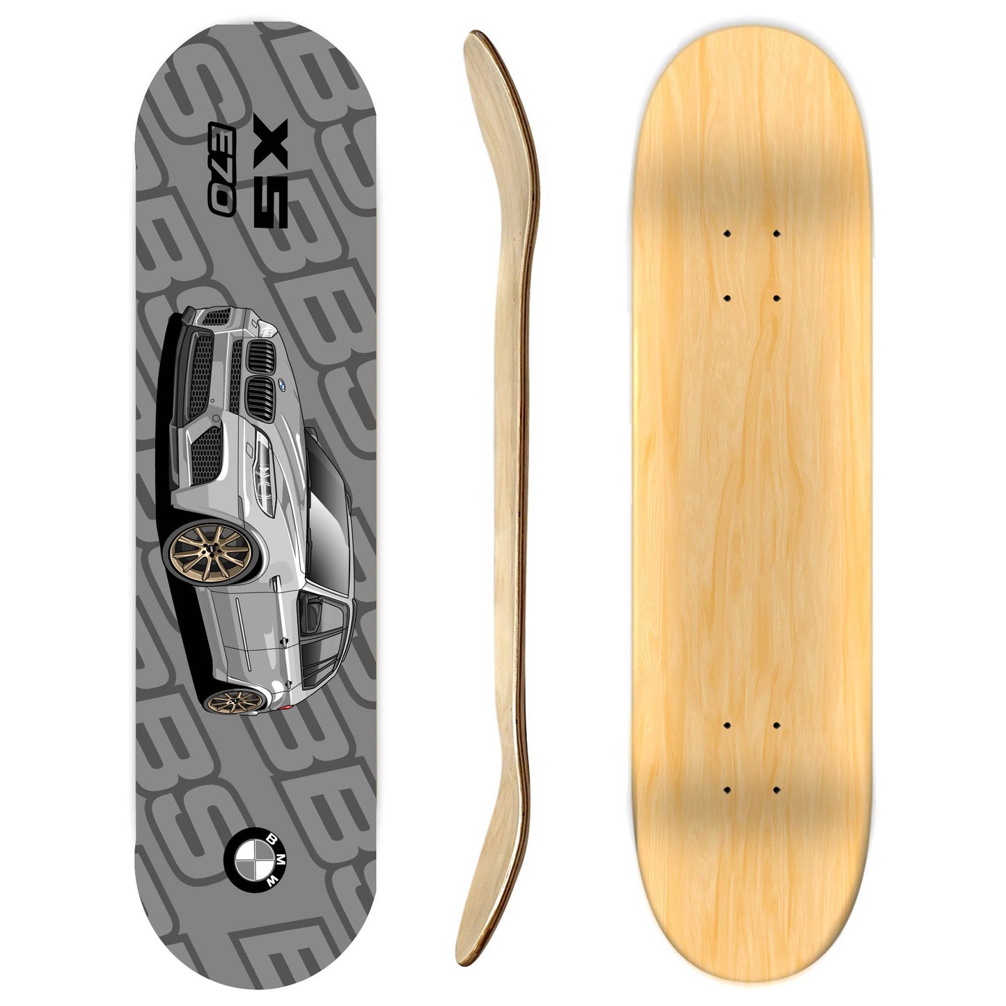 BMW X5 E70 Skateboard Deck