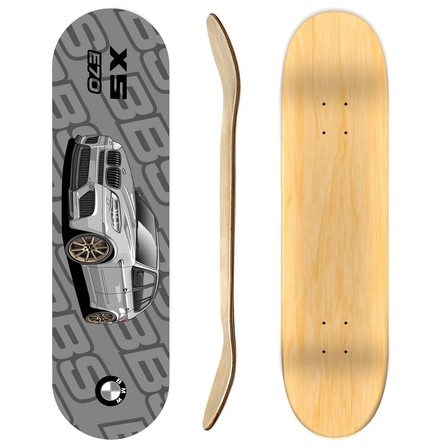 BMW X5 Skateboard Deck